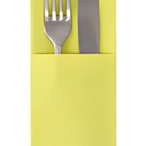 PAPSTAR Serviette pochette "ROYAL Collection", vert citron