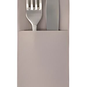 PAPSTAR Serviette pochette "ROYAL Collection", gris