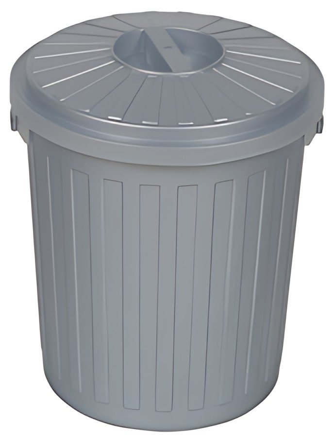 keeeper Poubelle Mini-Tonne "mats" avec couvercle, 7 litres