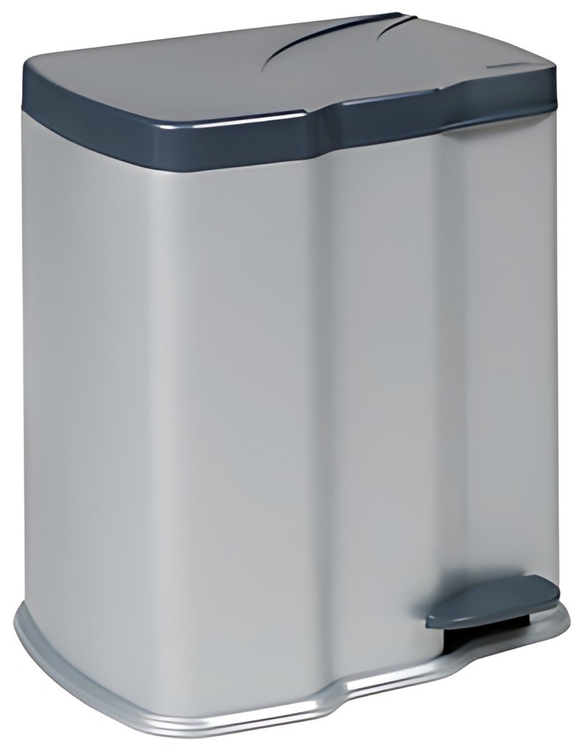 keeeper Poubelle "gunnar", argent/anthracite