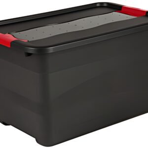 keeeper Boîte de rangement "eckhart", 52 L, graphite/rouge