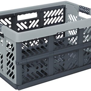 keeeper Caisse de rangement pliante "ben", gris/anthracite