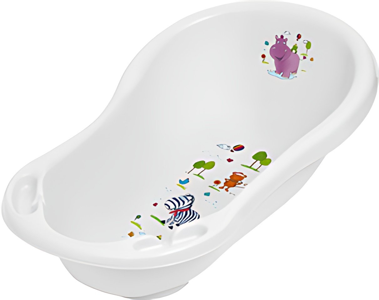 keeeper kids Baignoire pour bébé "maria hippo", avec bonde