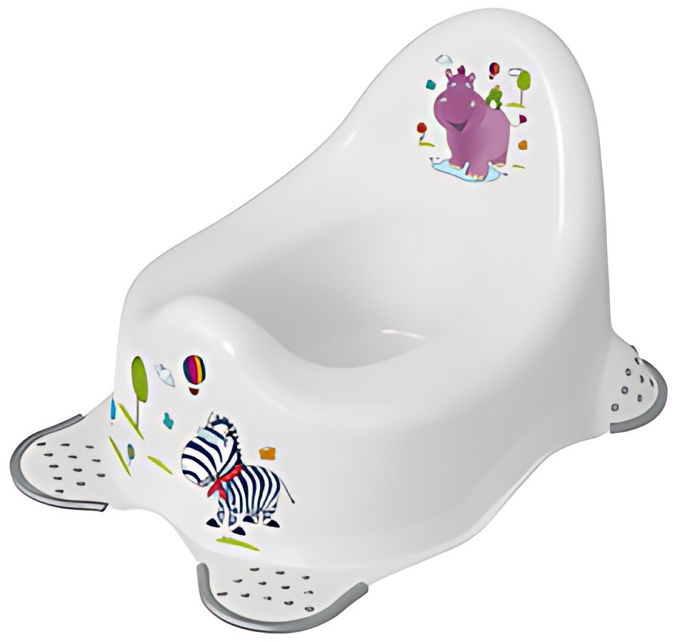 keeeper kids Pot pour bébé adam "hippo", blanc