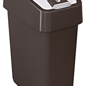 keeeper Poubelle "magne", 25 litres, anthracite / blanc