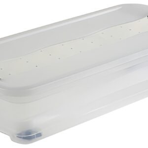keeeper Boîte de rangement "konrad", avec roulettes, 28 L