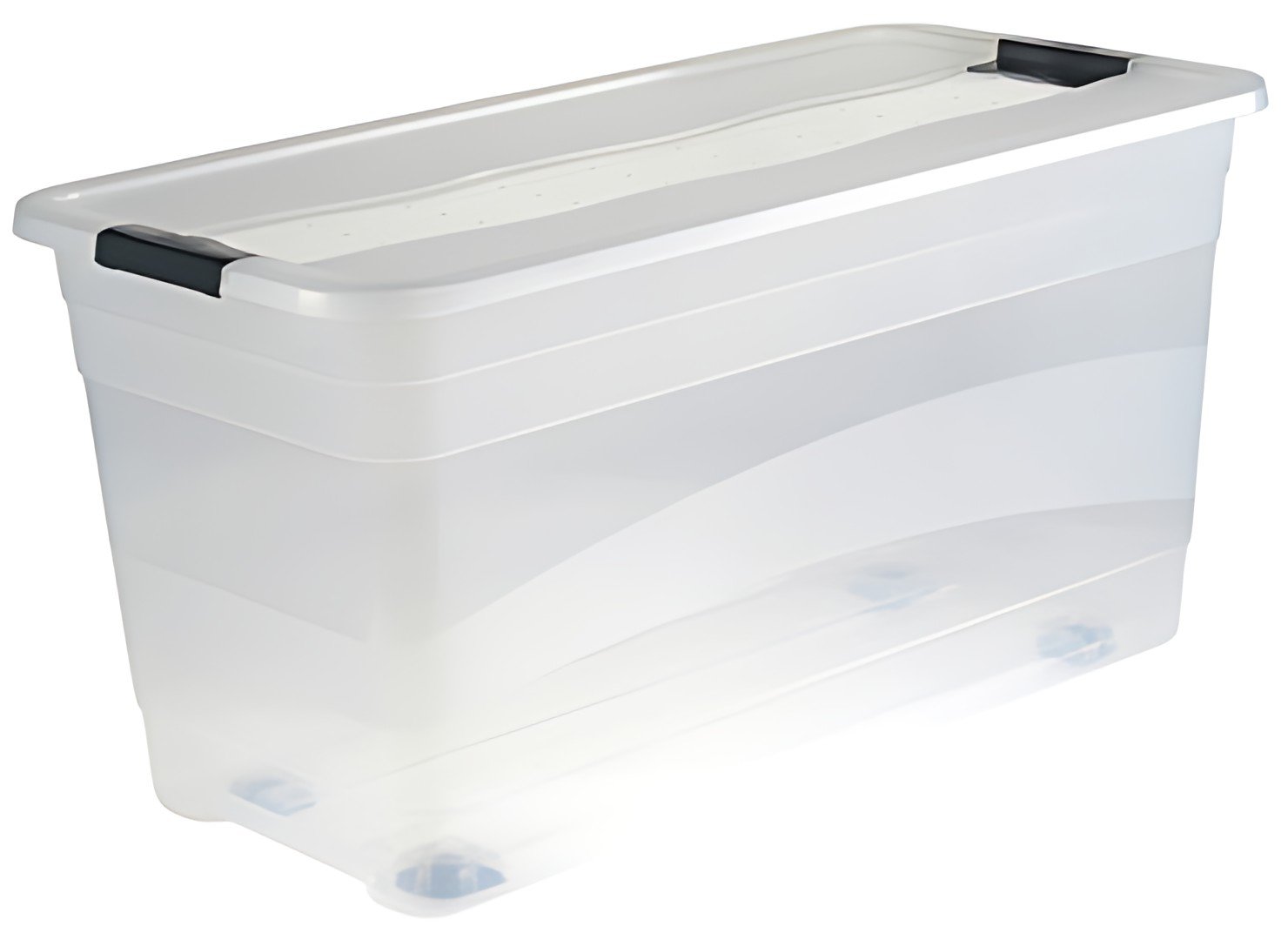 keeeper Boîte de rangement "konrad", avec roulettes, 83 L