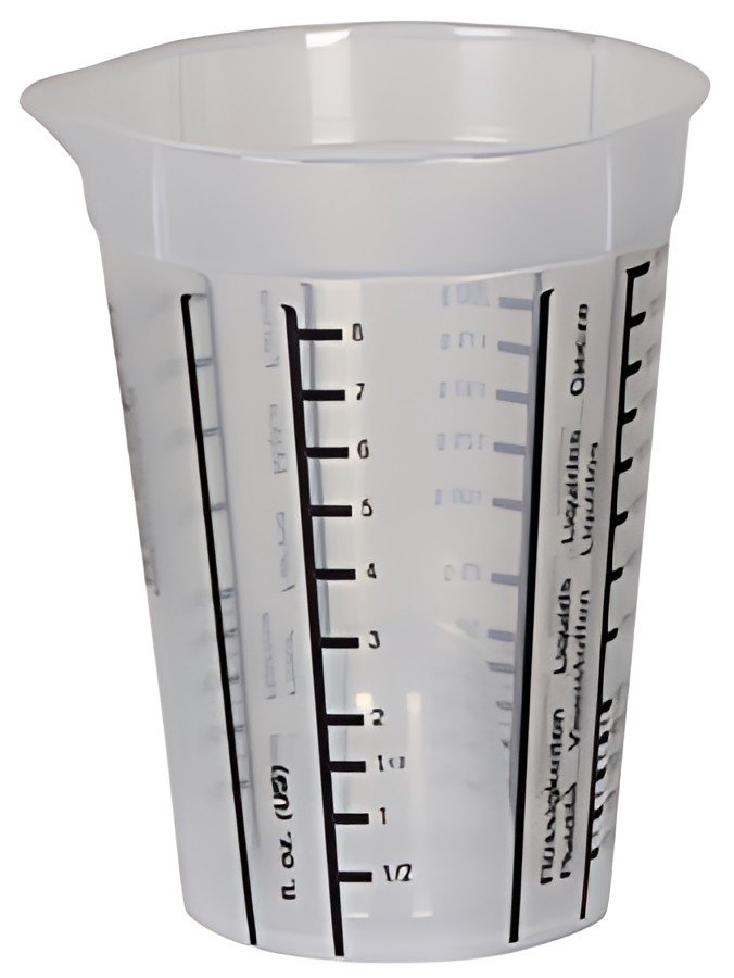 keeeper Broc gradué "mario", 0,25 litre, transparent-naturel