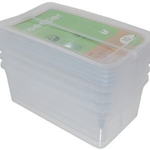 keeeper Set de boîtes de rangement "bea", 8 pièces, PP