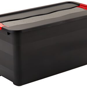 keeeper Boîte de rangement "eckhart", 83 L, graphite/rouge