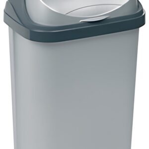 keeeper Poubelle "rasmus", 10 litres, argent