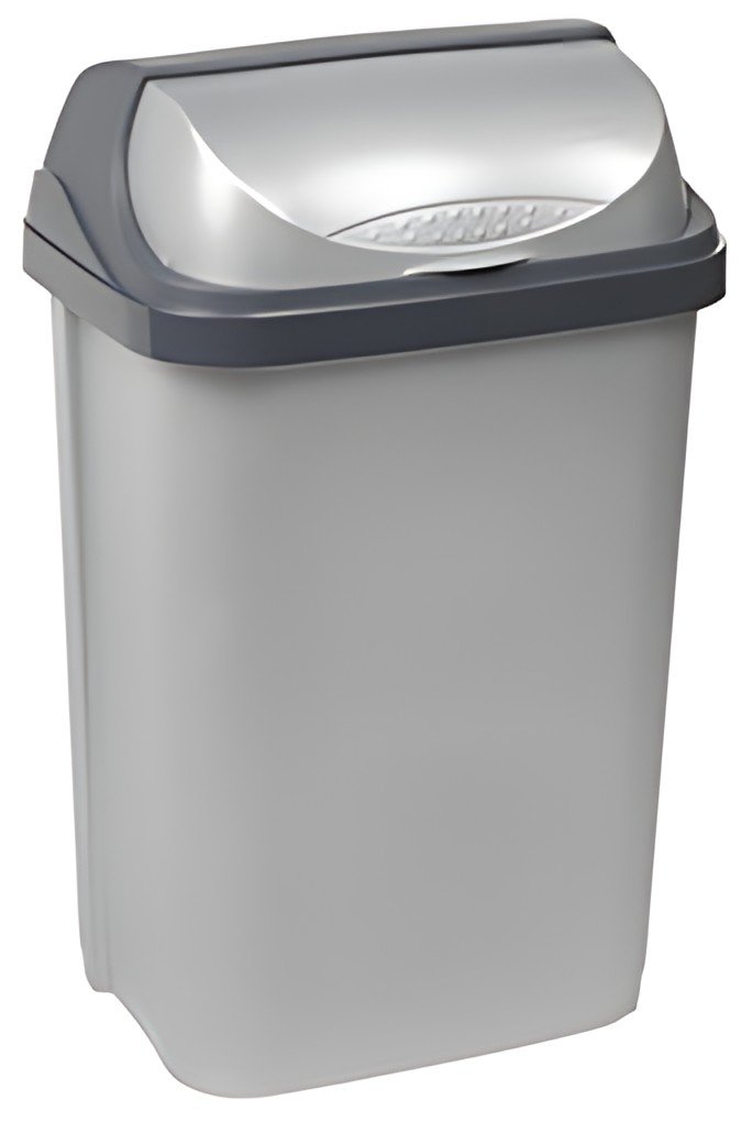 keeeper Poubelle "rasmus", 25 litres, argent