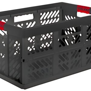 keeeper Caisse de rangement pliante "ben", 45 L, graphite