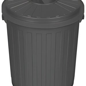 keeeper Poubelle Mini-Tonne "mats" avec couvercle, 7 litres