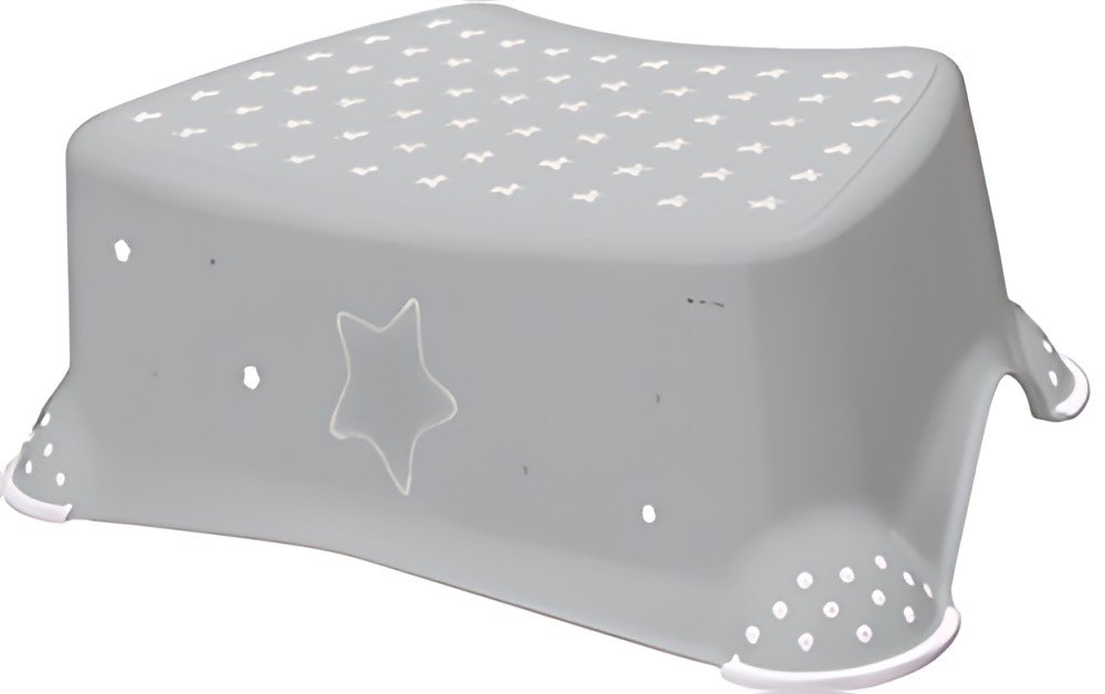 keeeper kids Marchepied tomek "stars", gris & impression
