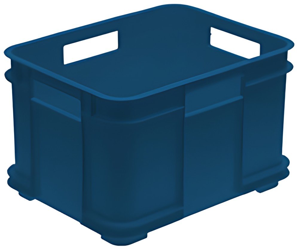 keeeper Caisse de rangement Euro-Box M "bruno eco", bleu