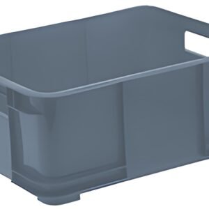 keeeper Caisse de rangement Euro-Box L "bruno eco", gris