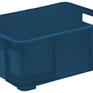 keeeper Caisse de rangement Euro-Box L "bruno eco", bleu