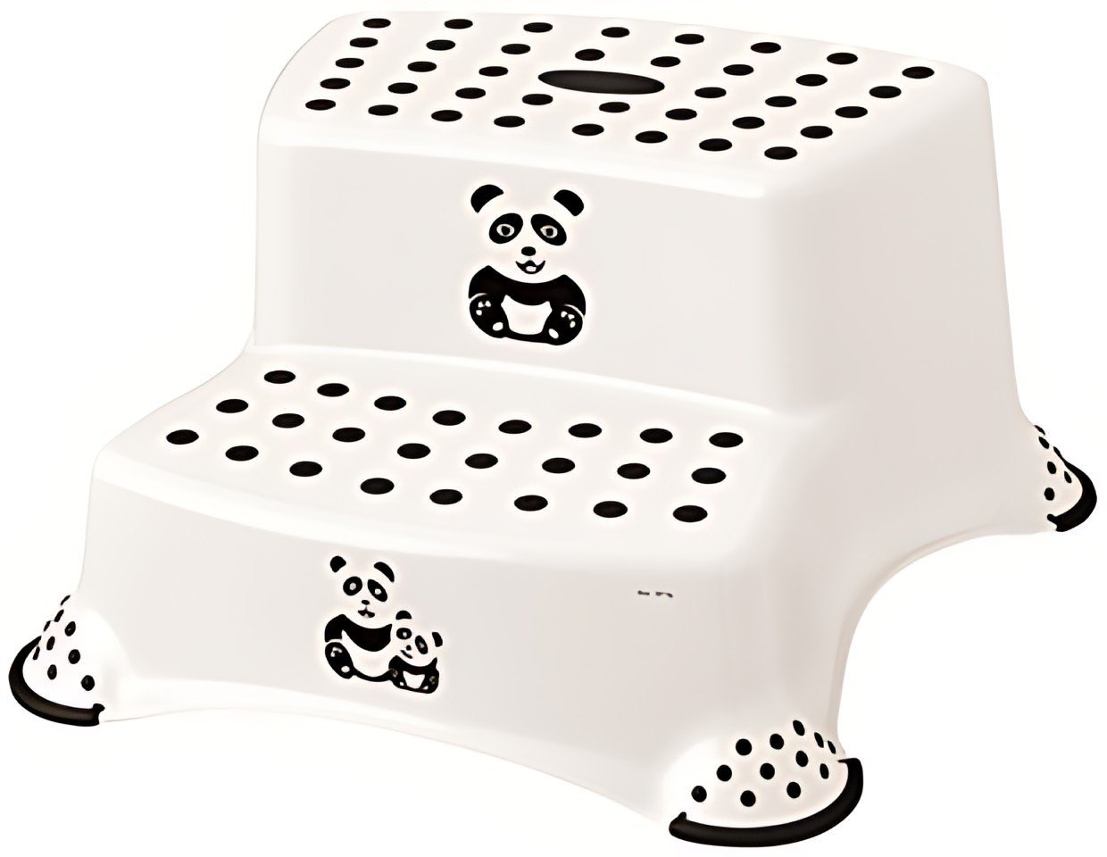keeeper kids Marchepied "igor panda", 2 marches, blanc