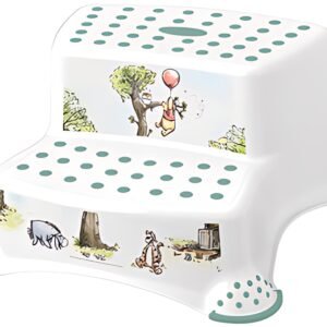 keeeper kids Marchepied "igor winnie", deux marches, blanc