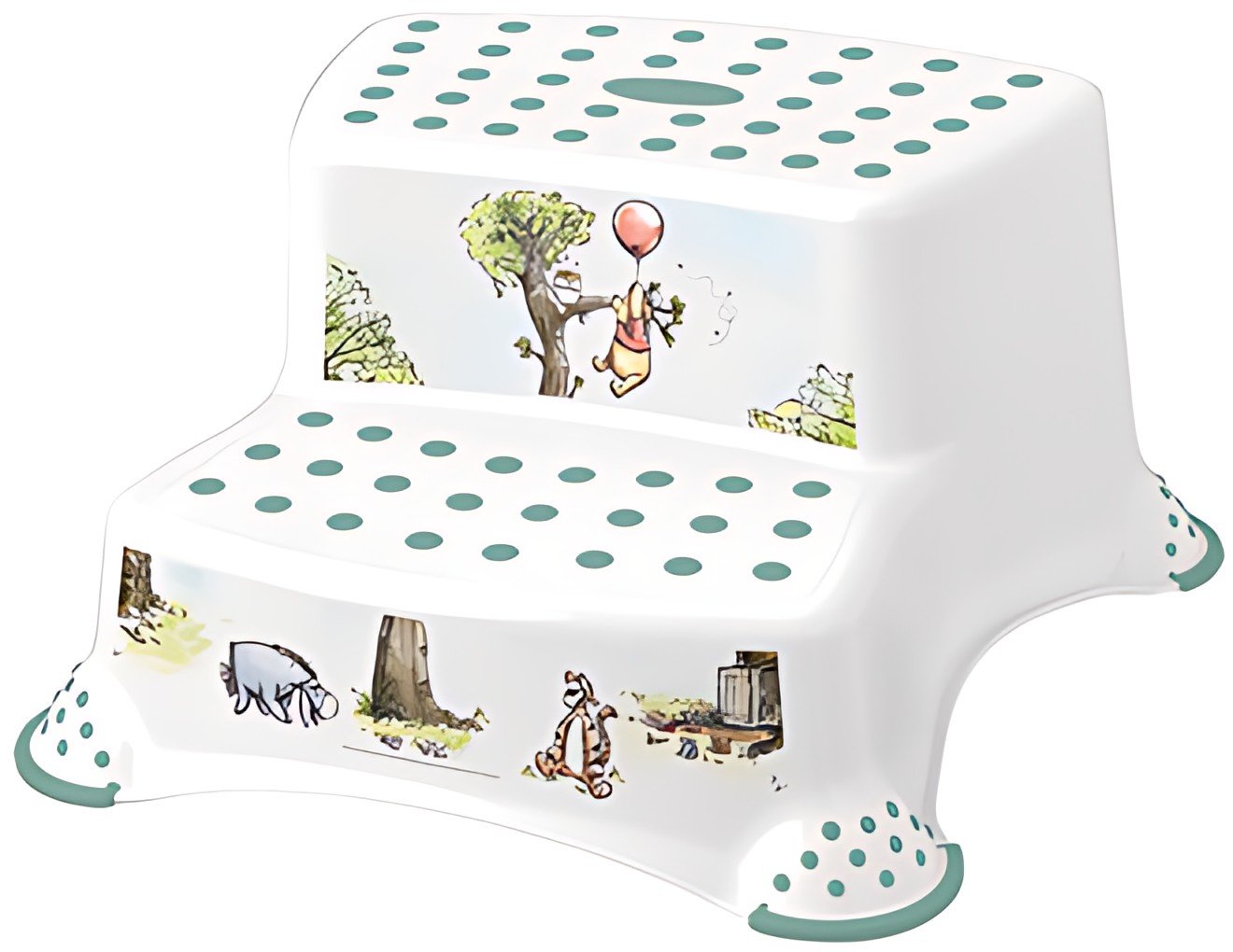 keeeper kids Marchepied "igor winnie", deux marches, blanc