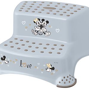 keeeper kids Marchepied "igor minnie", 2 marches,bleu pastel