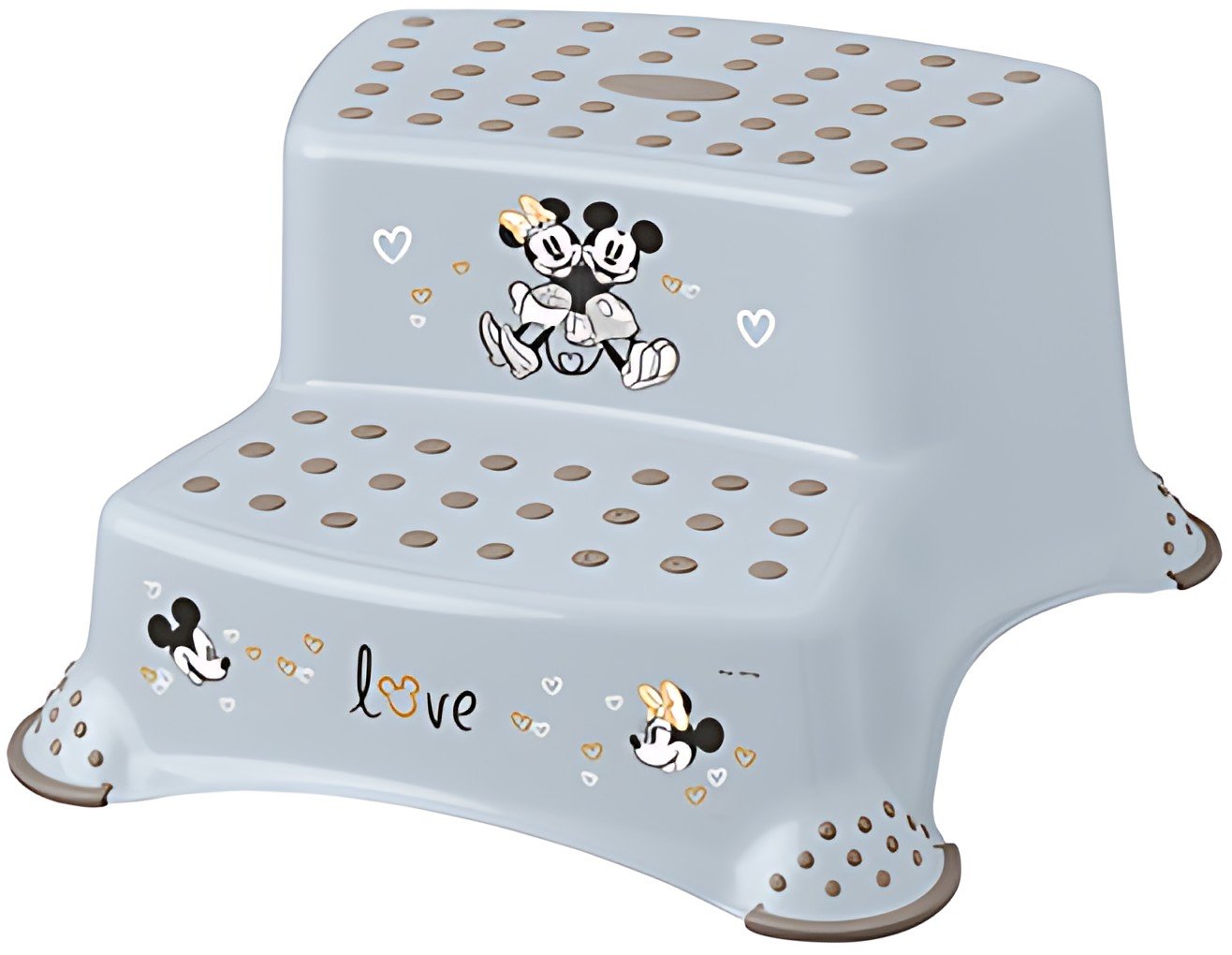 keeeper kids Marchepied "igor minnie", 2 marches,bleu pastel