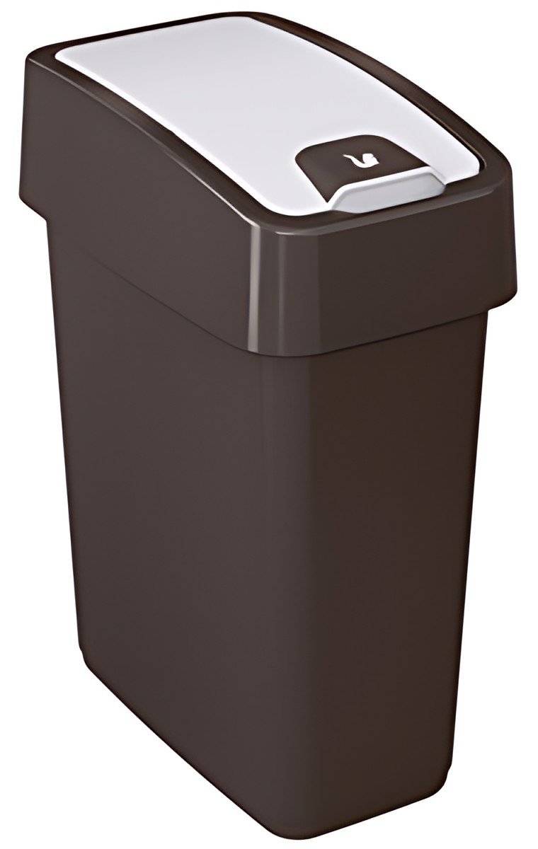 keeeper Poubelle "magne", 45 litres, anthracite / blanc
