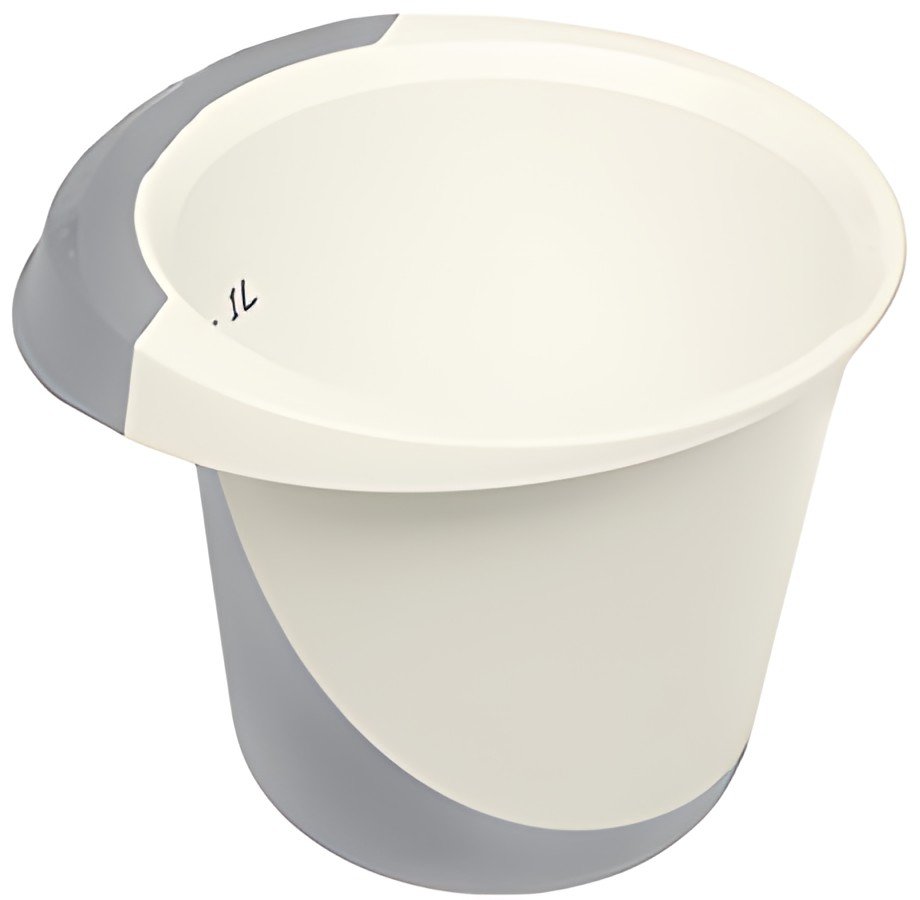 keeeper Bol mélangeur "carlotta", 1,5 litre blanc/
