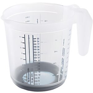 keeeper Broc gradué "massimo", 0,5 litre blanc/nordic-grey