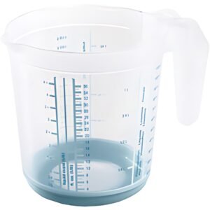 keeeper Broc gradué "massimo", 1,0 litre blanc/nordic-blue