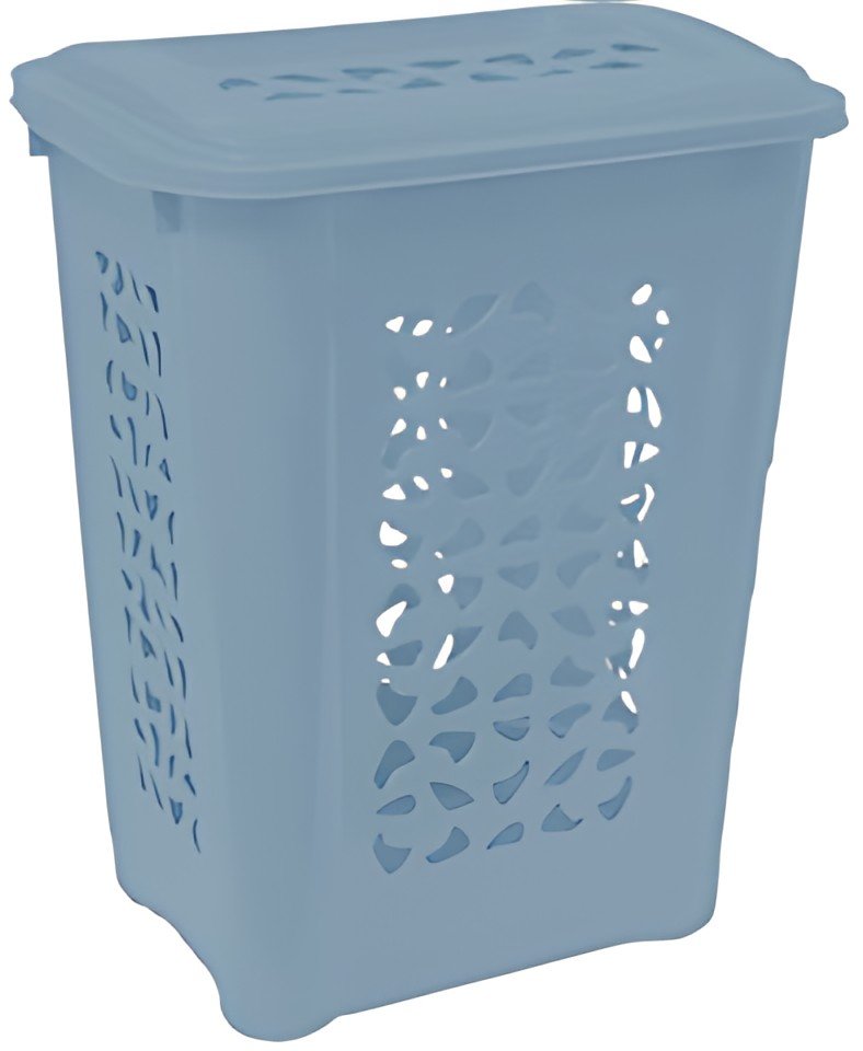 keeeper Panier à linge "per" avec couvercle, 60 L, nordic-