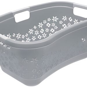 keeeper Corbeille à linge "lasse", ergonomique, nordic-grey