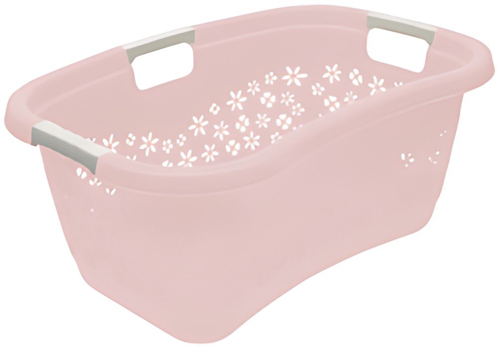 keeeper Corbeille à linge "lasse", ergonomique, nordic-pink