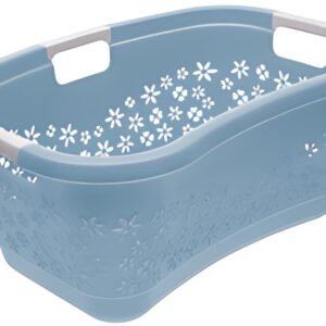 keeeper Corbeille à linge "lasse", ergonomique, nordic-blue