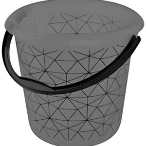keeeper Seau déco ilvie "polygon", rond, 10 litres