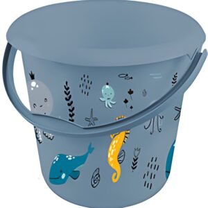 keeeper Seau déco ilvie "Sealife", rond, 10 litres