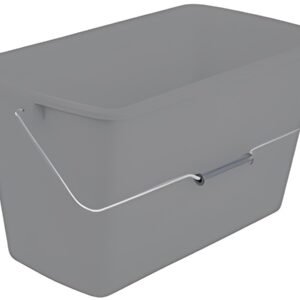 keeeper Seau de ménage "bent", rectangulaire, nordic-grey
