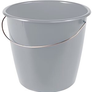 keeeper Seau de ménage "erik", rond, 5 litres, nordic-grey