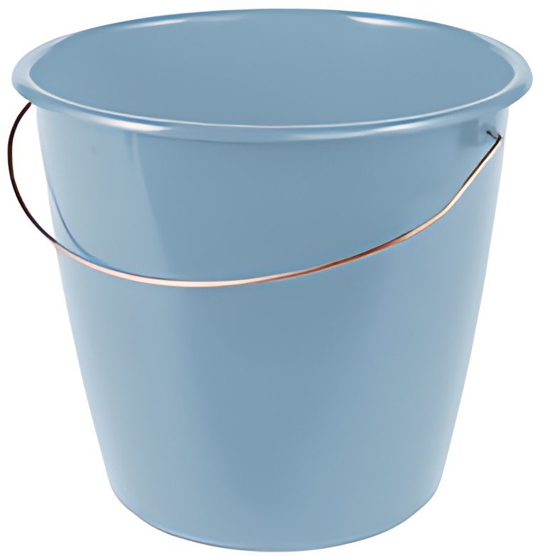 keeeper Seau de ménage "erik", rond, 5 litres, nordic-blue