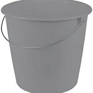keeeper Seau de ménage "erik", rond, 10 litres, nordic-grey