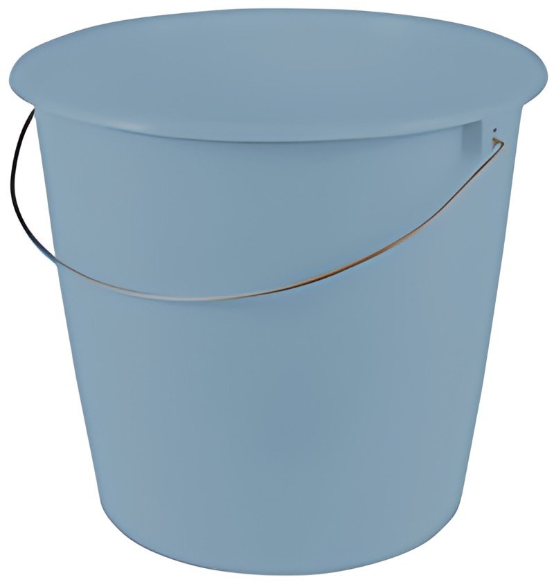 keeeper Seau de ménage "erik", rond, 10 litres, nordic-blue