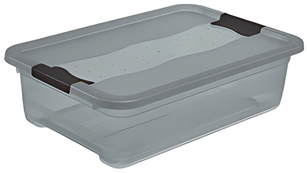 keeeper Boîte de rangement "cornelia" 7 litres, crystal-grey