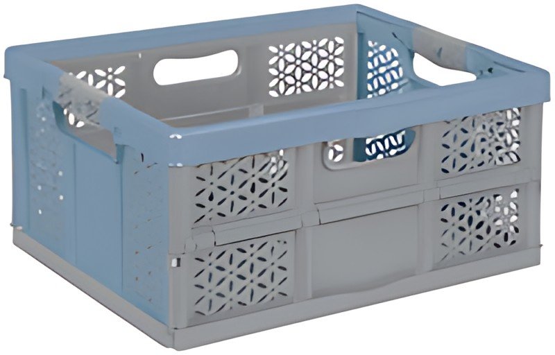keeeper Caisse de rangement pliante "lea", 32 L, nordic-blue