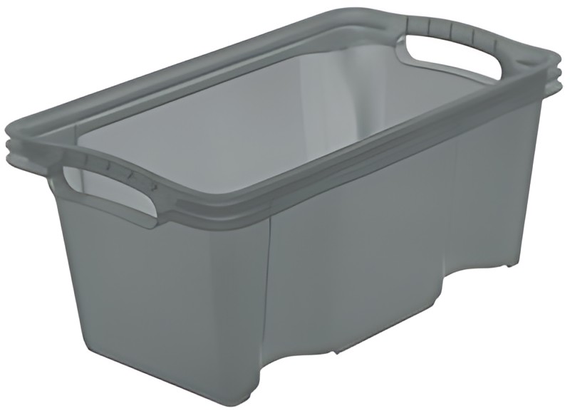 keeeper Boîte de rangement "franz", 6,5 litres, crystal-grey