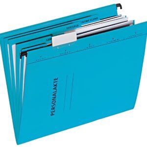Dossier personnel PAGNA, en carton, 5 volets, bleu