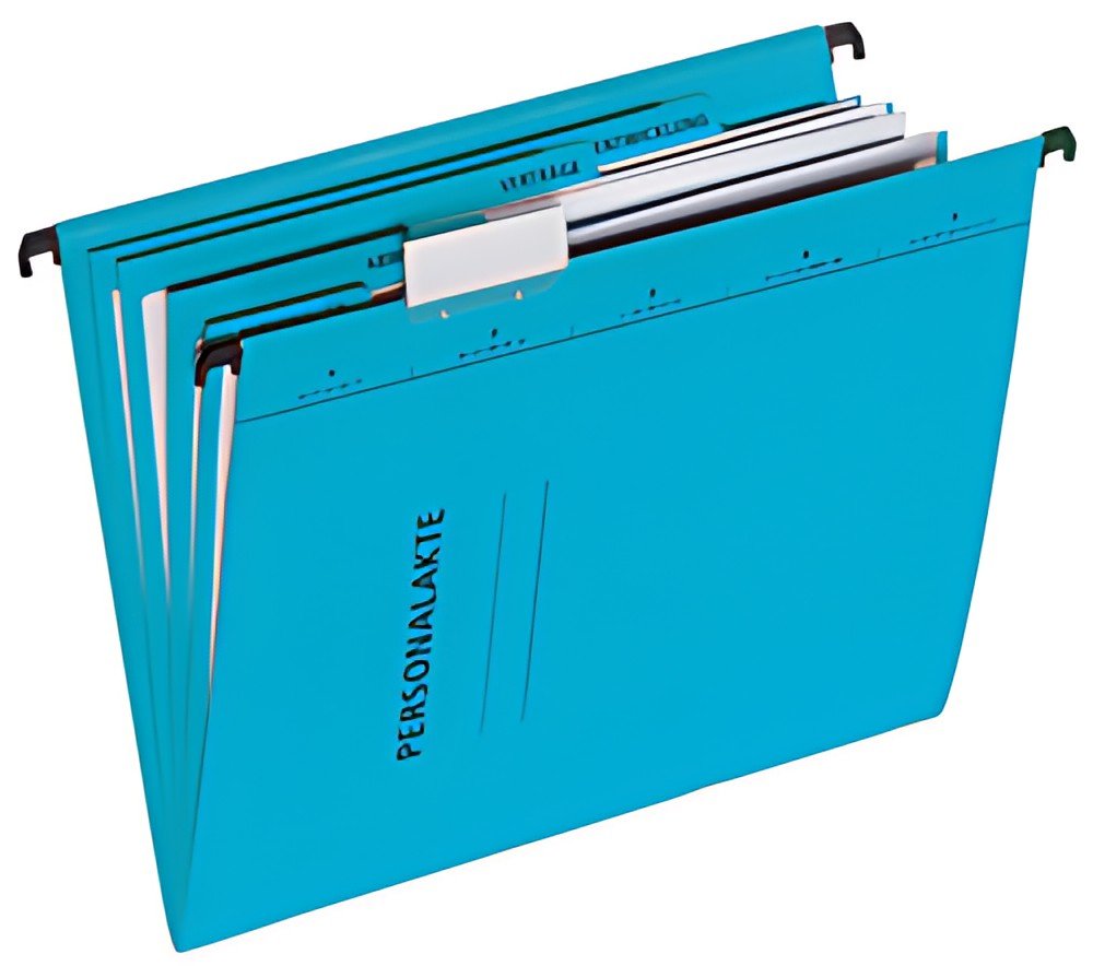 Dossier personnel PAGNA, en carton, 5 volets, bleu