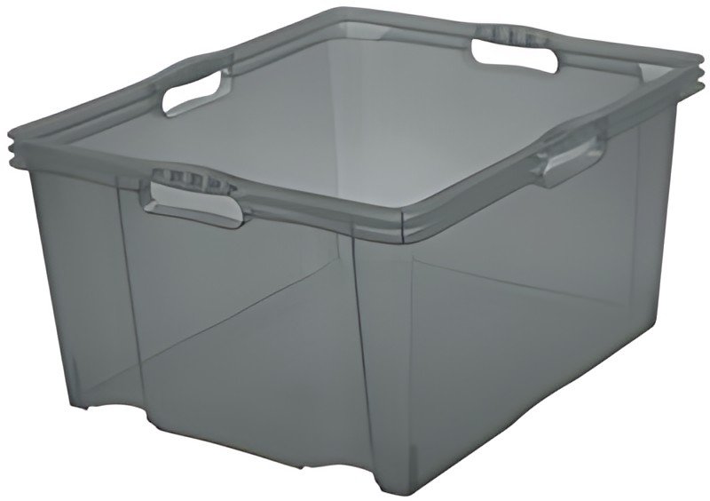 keeeper Boîte de rangement "franz", 44 litres, crystal-grey