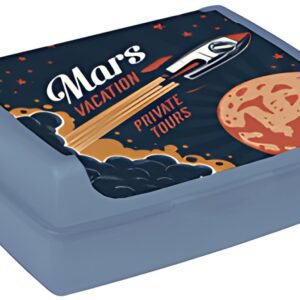 keeeper Boîte à goûter carla midi "Space Tour", nordic blue