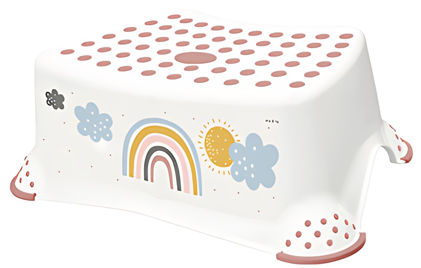 keeeper kids Marchepied "tomek Rainbow", blanc